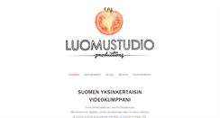 Desktop Screenshot of luomustudio.fi